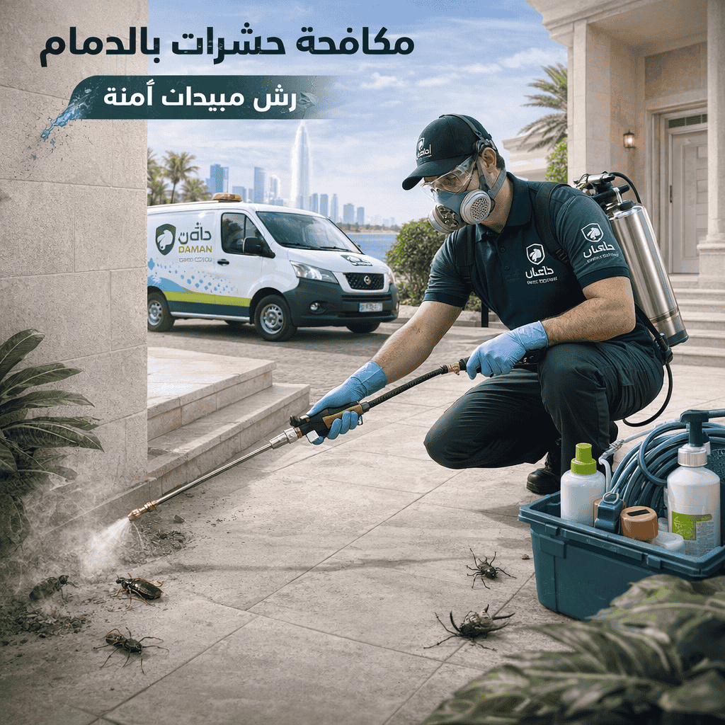 شركة مكافحة حشرات بالدمام | رش مبيدات آمنة - الإبادة الشاملة