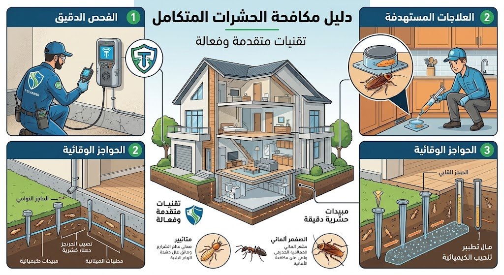 مكافحة الحشرات بالدمام