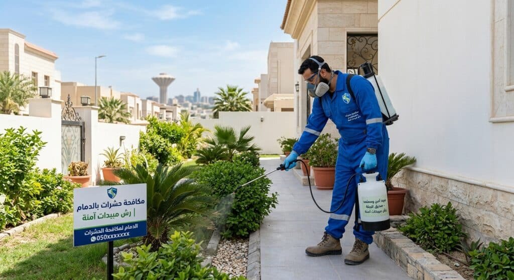رش مبيدات آمنة الدمام